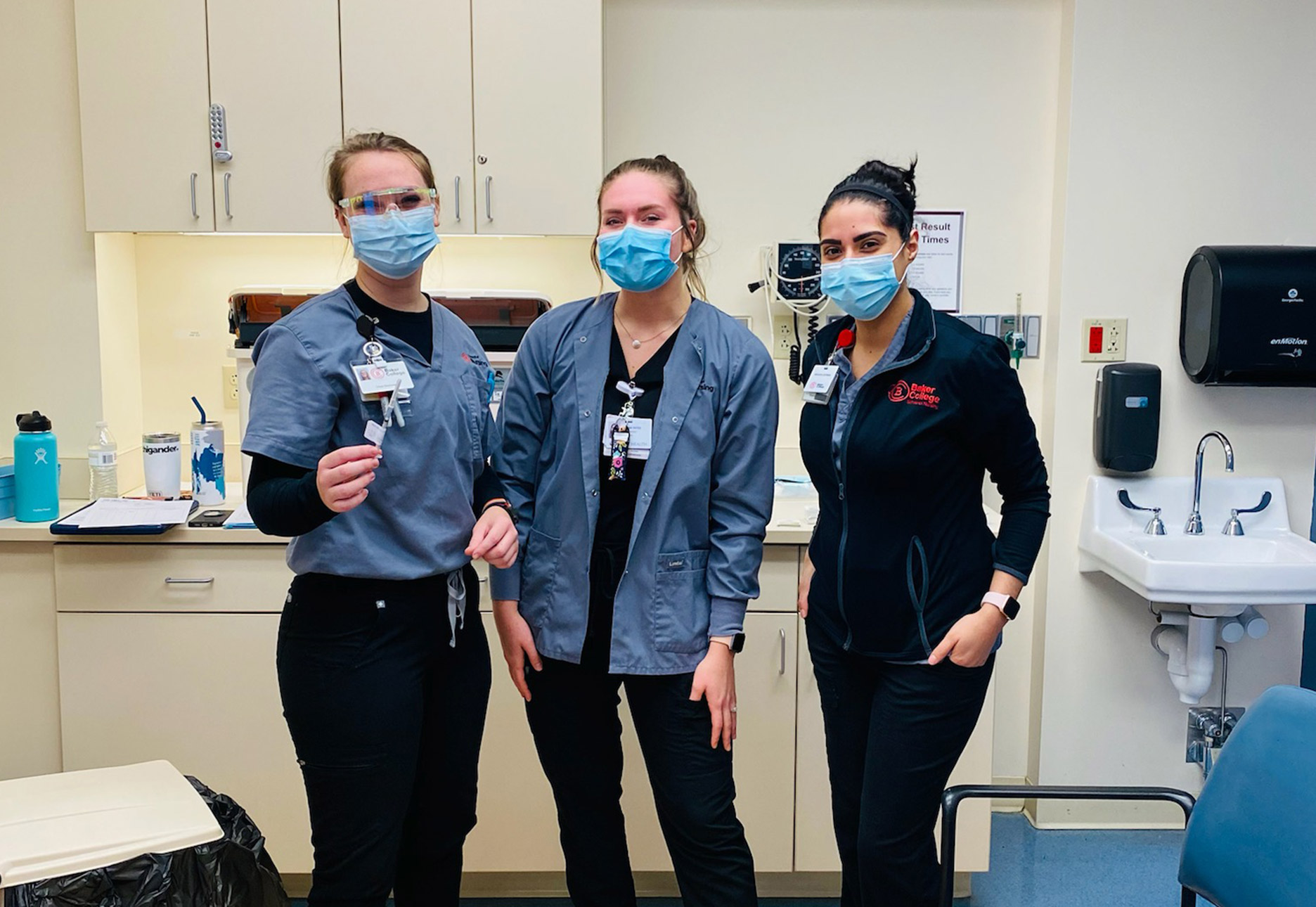 Baker College Nursing Students Join Vaccination Frontline Efforts