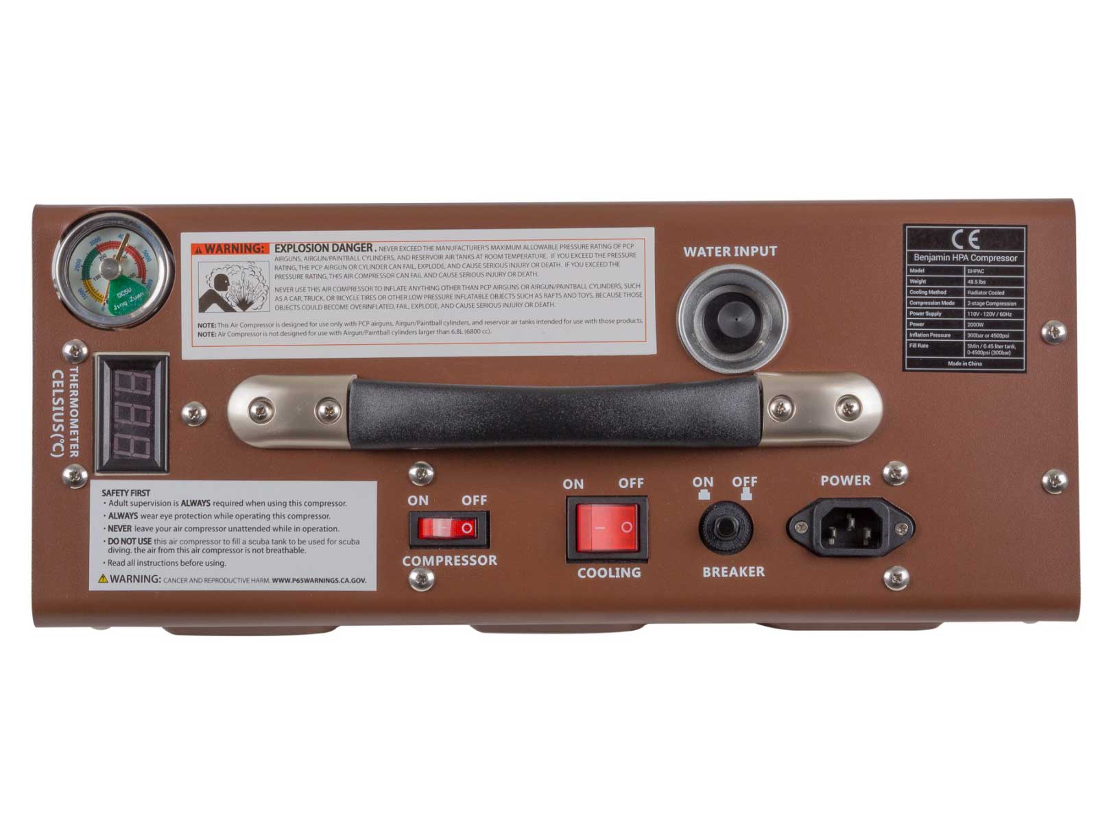 Crosman / Benjamin Recharge 4500 PSI High Pressure Air (HPA) Compressor