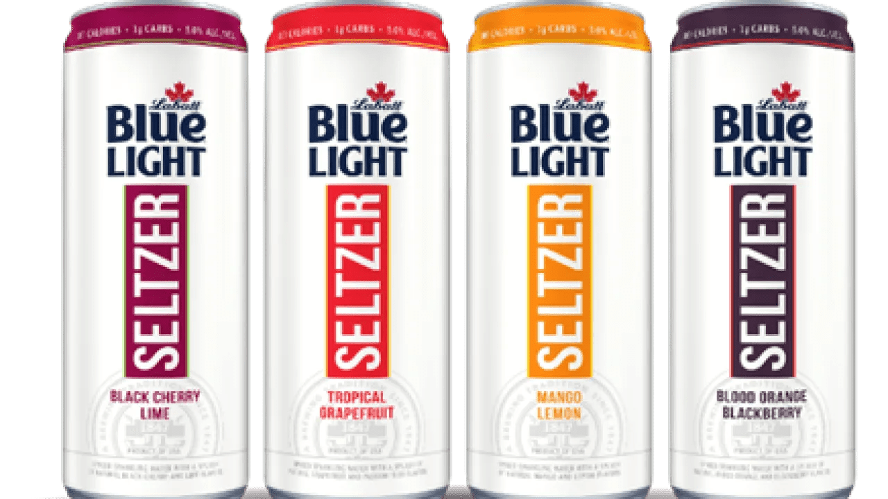 Labatt Blue Light Hard Seltzer Baker Distributing