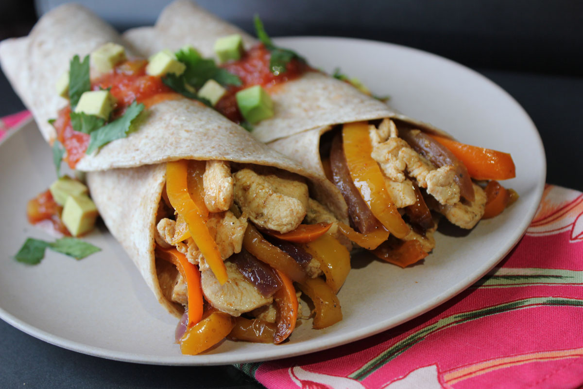 Simple Chicken Fajitas