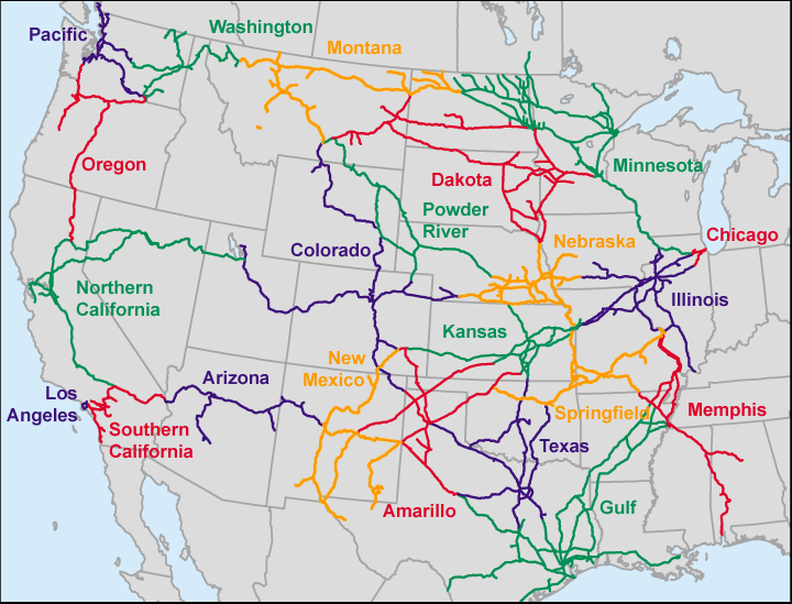Map Of Bnsf Rail Lines Misc | Rail Maps | Page 37 | Skyscrapercity Forum