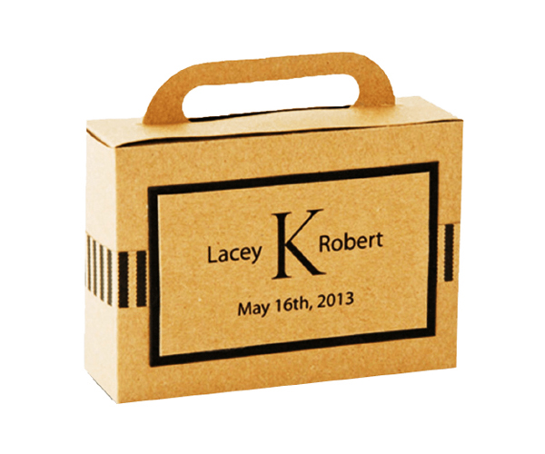 Custom Printed Suitcase Boxes Bakery Packaging Boxes