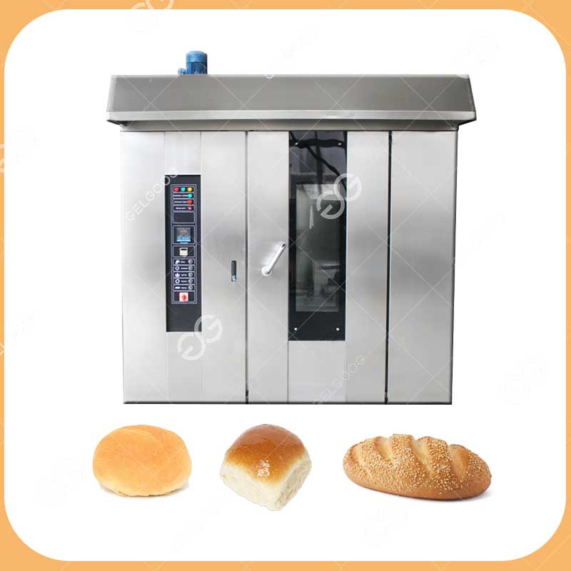32 Plates Industrial Bread Rotary Oven For Sale