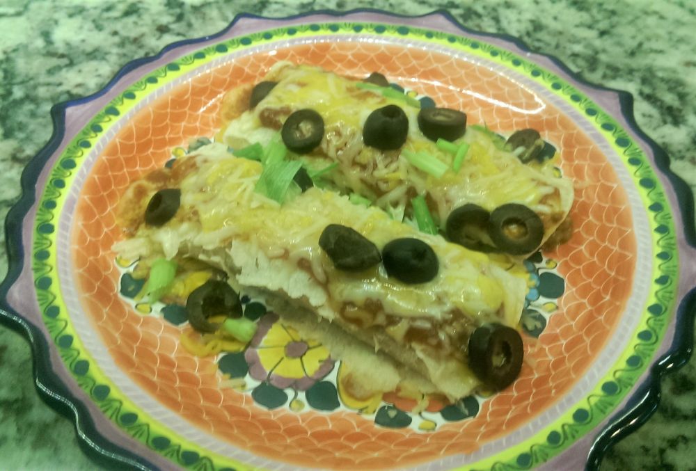 Beef Enchiladas on