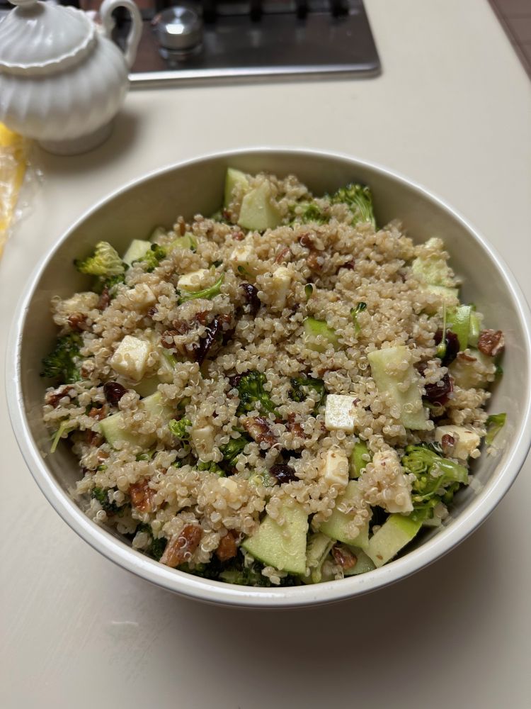 Quinoa and Broccoli Spoon Salad (NYT) on