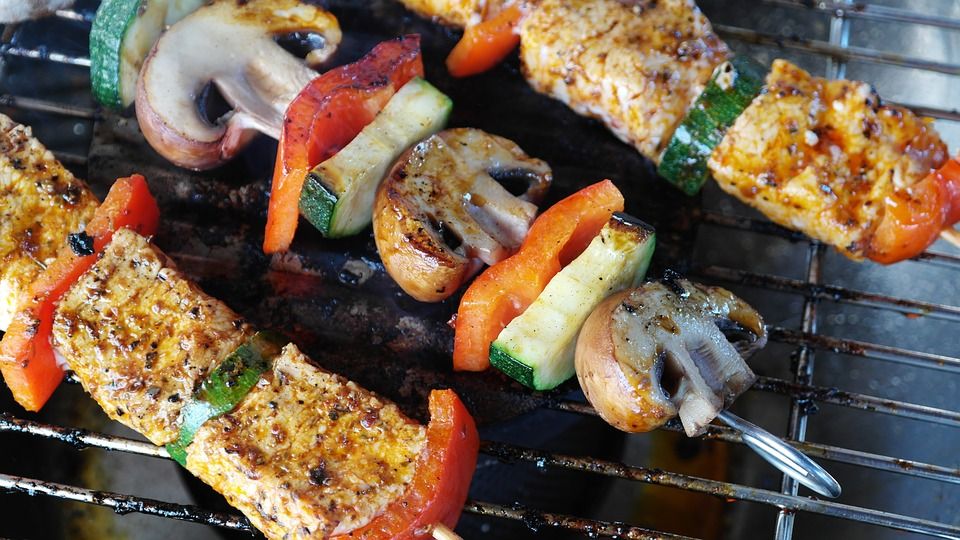 Grilled or Broiled Kabobs on