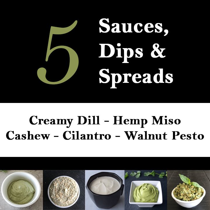 5 Sauces, Dips & Spreads Cookbook by okanagandish