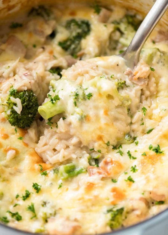 RMHCEIWI Chicken Broccoli Rice Bake 30 & 50 serving sizes on