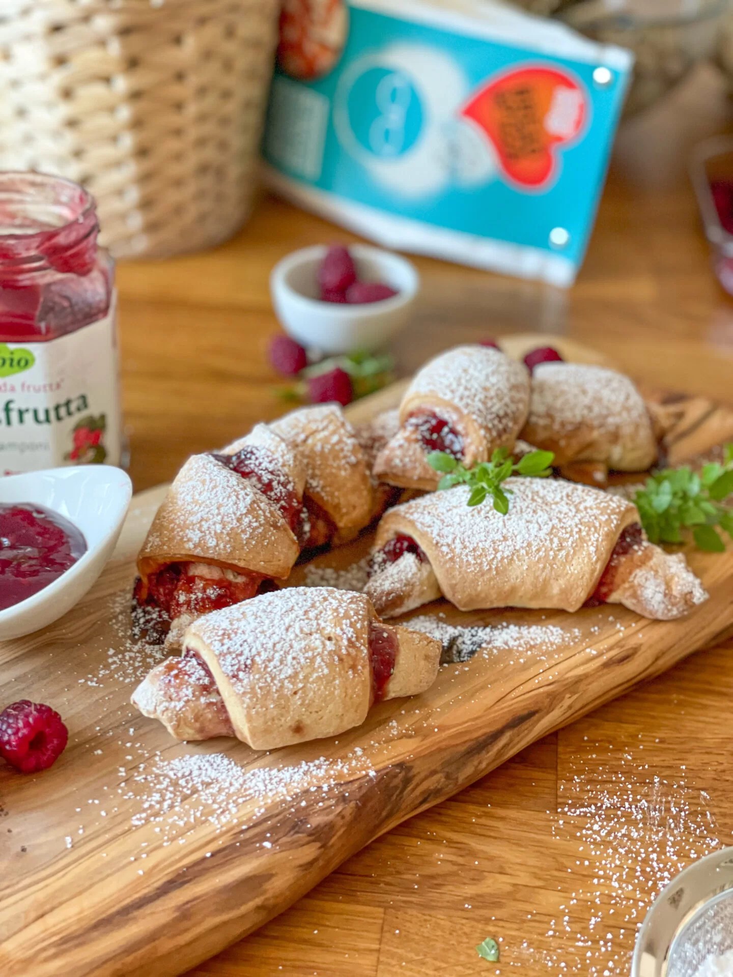 Kiflice bez glutena sa marmeladom Bakin' Mix