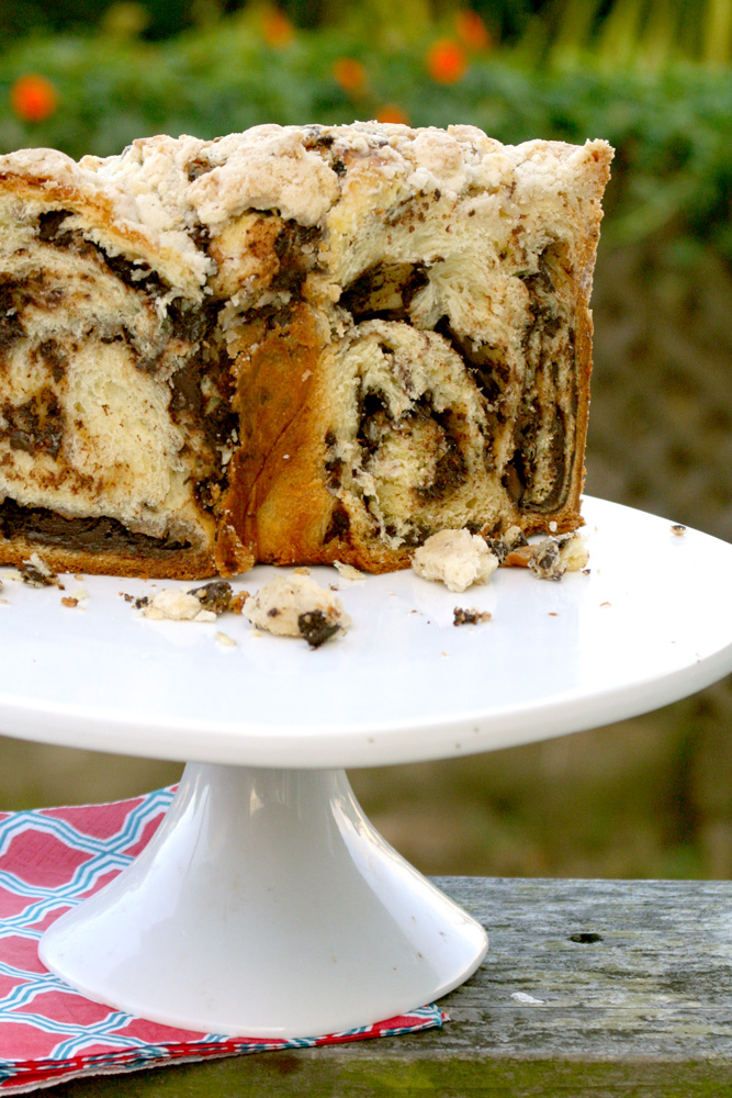 Chocolate Cinnamon Babka Crown Bakin' Bit
