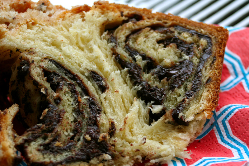 Chocolate Cinnamon Babka Crown Bakin' Bit