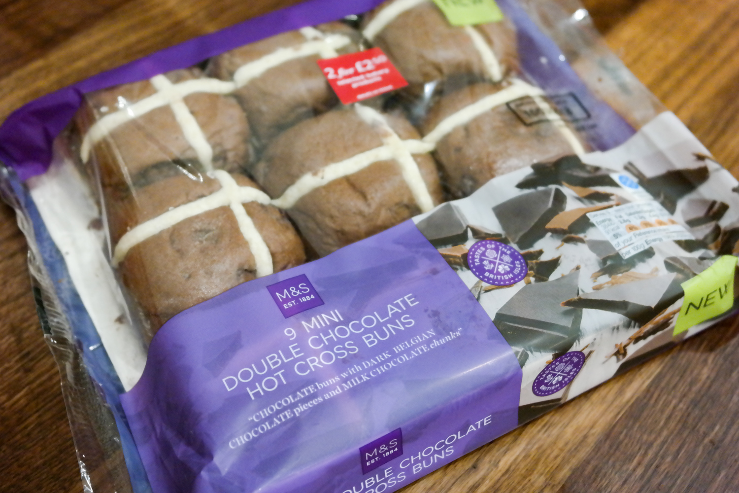 Celebrate Easter with some new types of Hot Cross Buns from Marks and