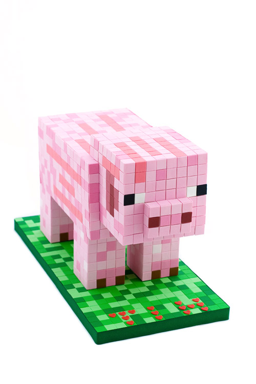 Minecraft Pig Cake Baking Obsession