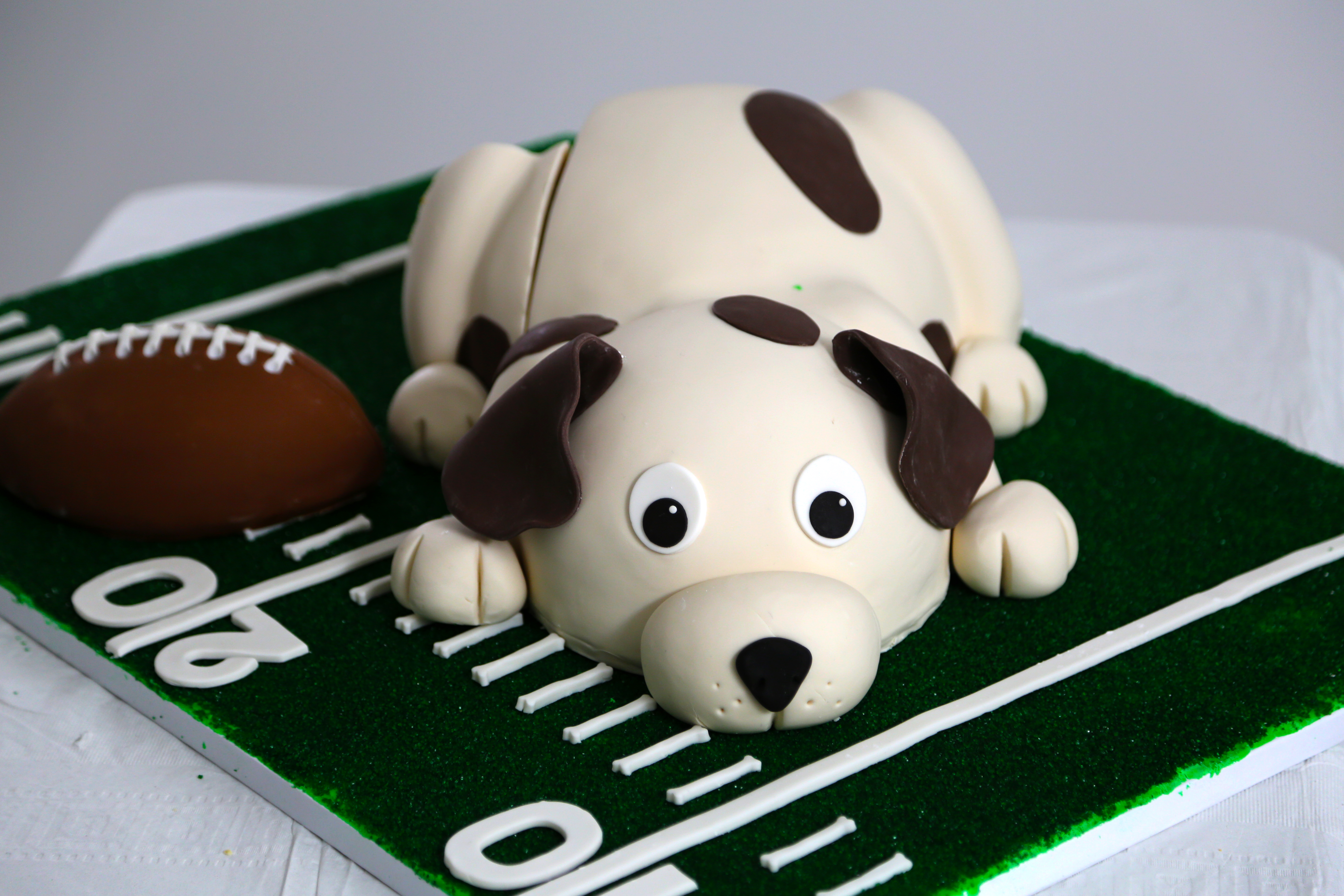 puppy cake realistic