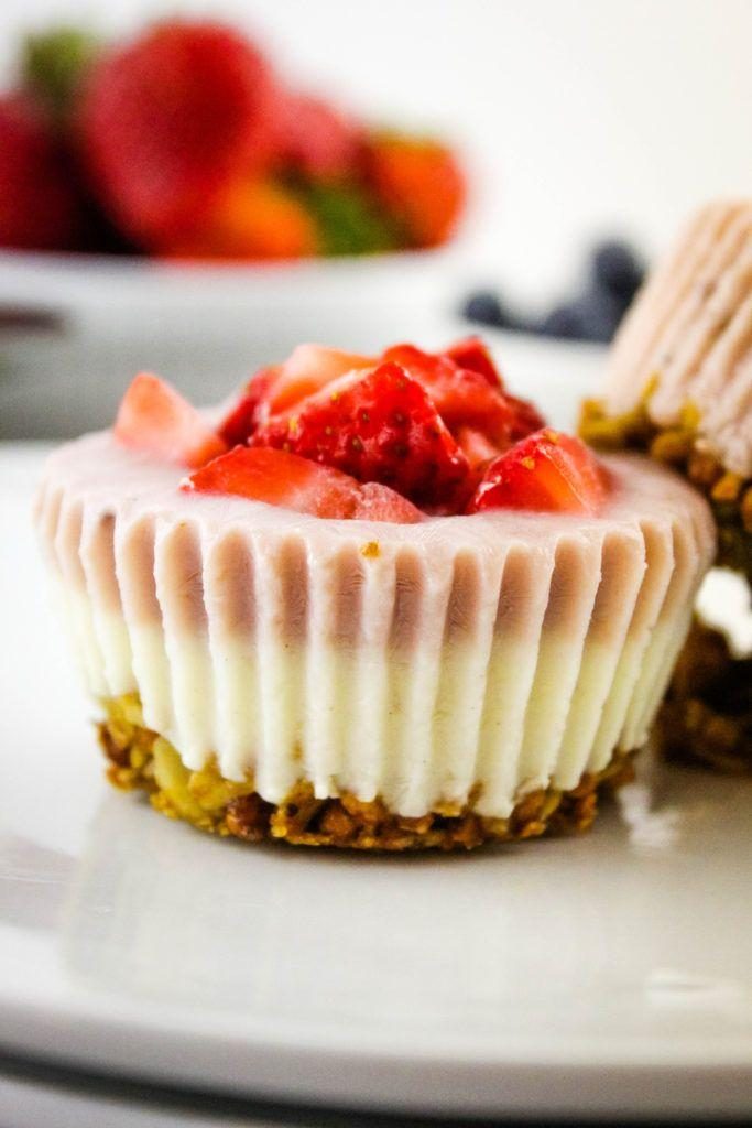 Frozen Yogurt Granola Cups Baking You Happier