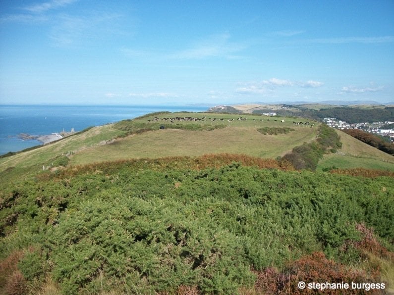 Wales Pen Dinas Iron Age Hillfort, Aberystwyth