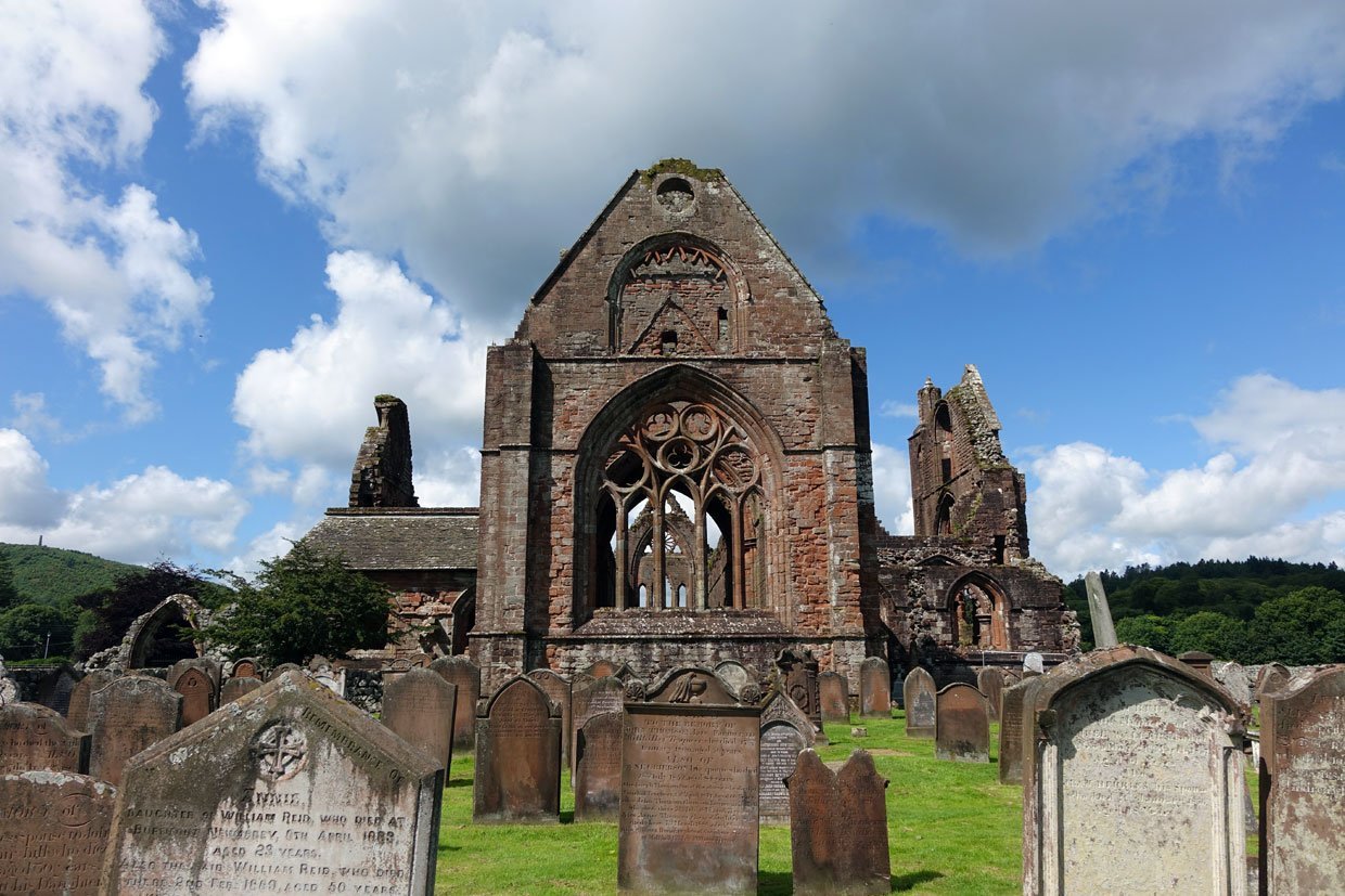 Sweetheart Abbey Built in memory of true love