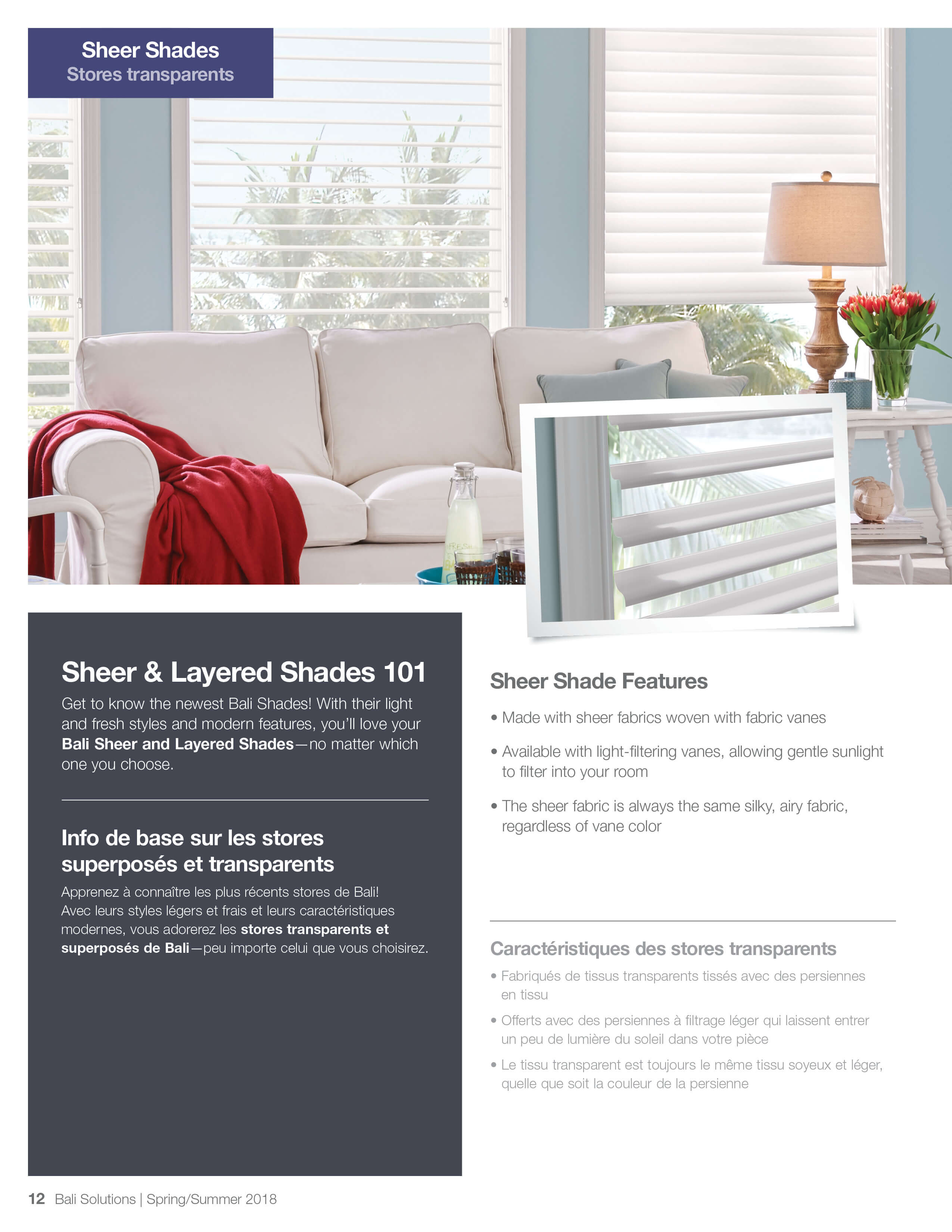 Blinds and Shades Window Treatment Catalog Bali Blinds