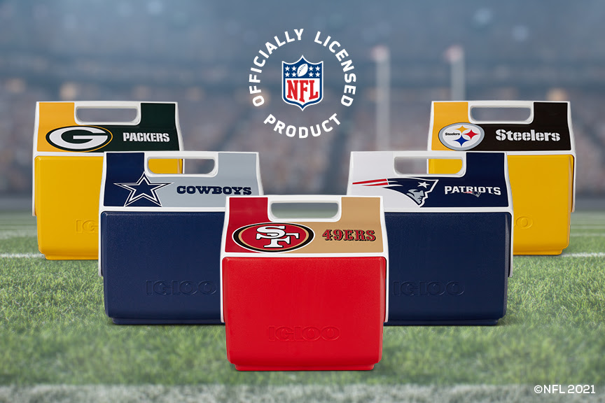 Igloo Drops Official Lineup of NFL Playmate Coolers