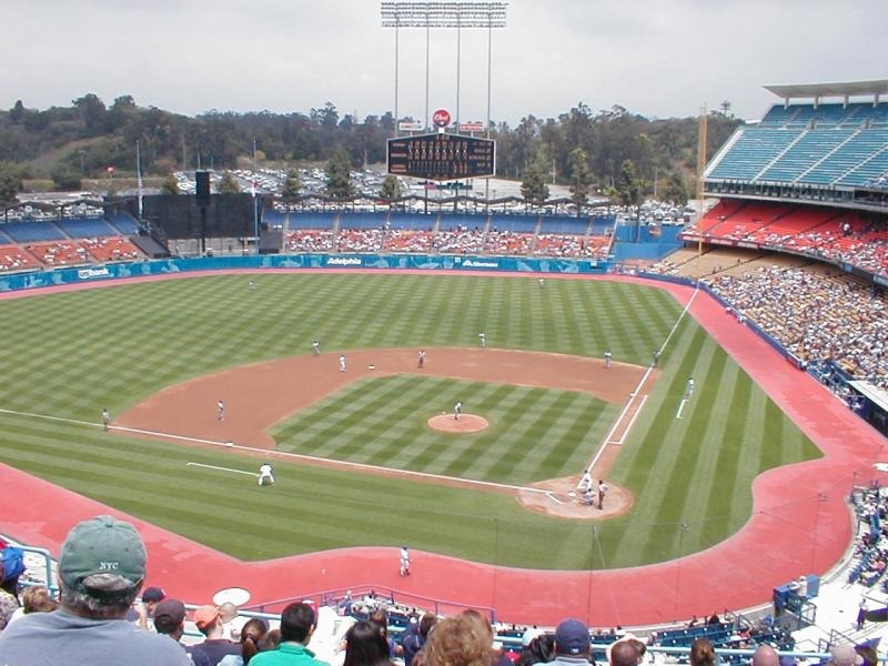 Dodger Stadium, Los Angeles Dodgers ballpark Ballparks of Baseball