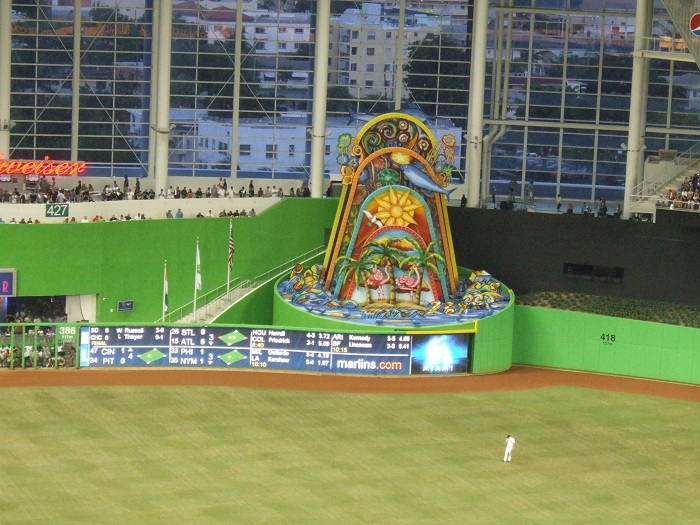 Marlins Park, Miami Marlins ballpark Ballparks of Baseball