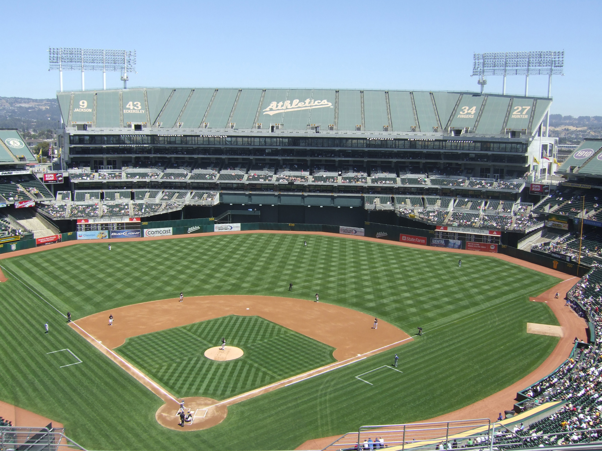 Oakland Coliseum, Oakland A's ballpark Ballparks of Baseball