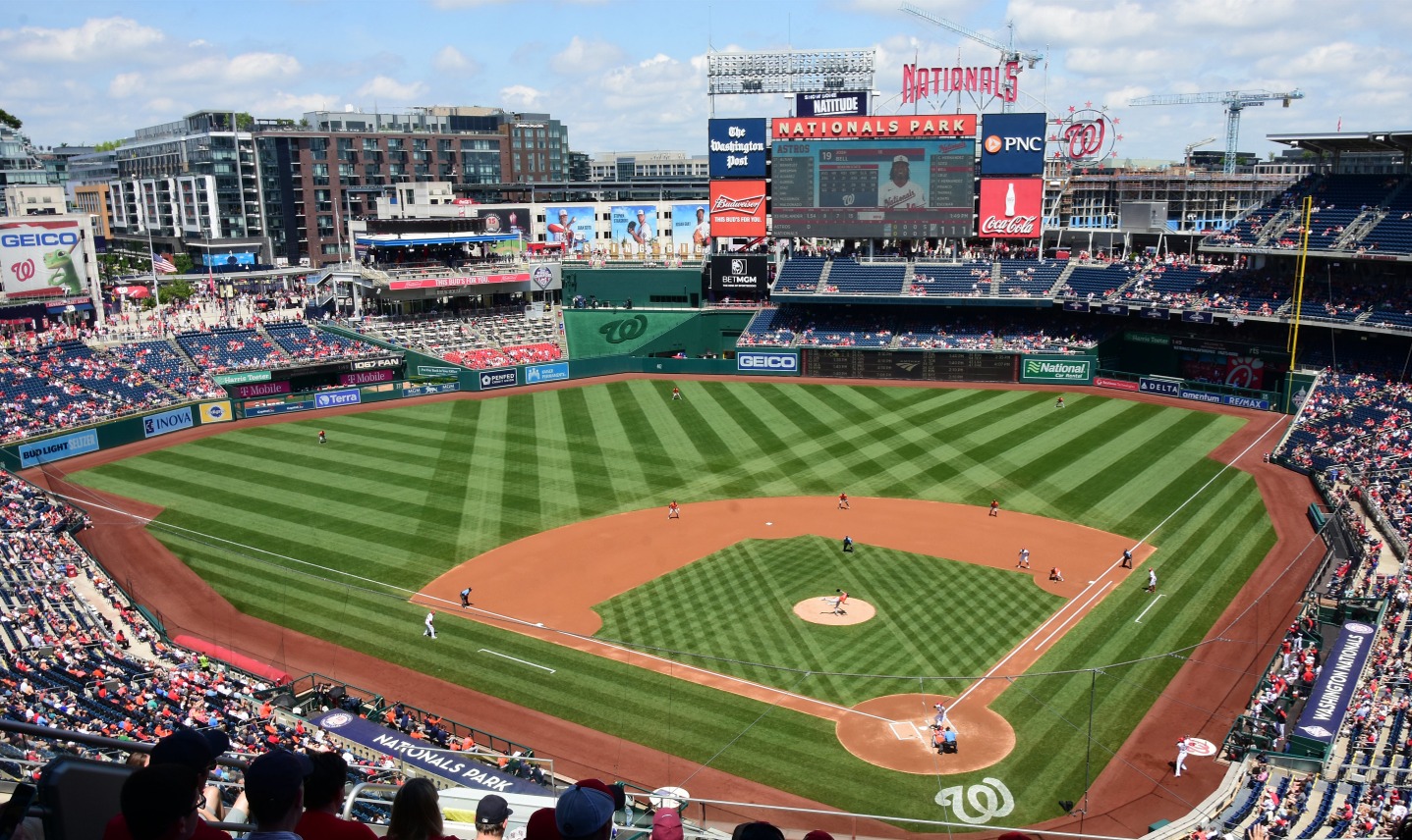 Nationals Park Stadium Seating Map