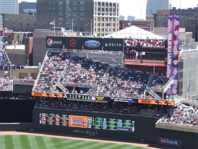 Target Field, Minnesota Twins ballpark Ballparks of Baseball