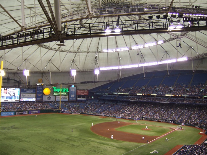 Tropicana Field, Tampa Bay Rays ballpark Ballparks of Baseball