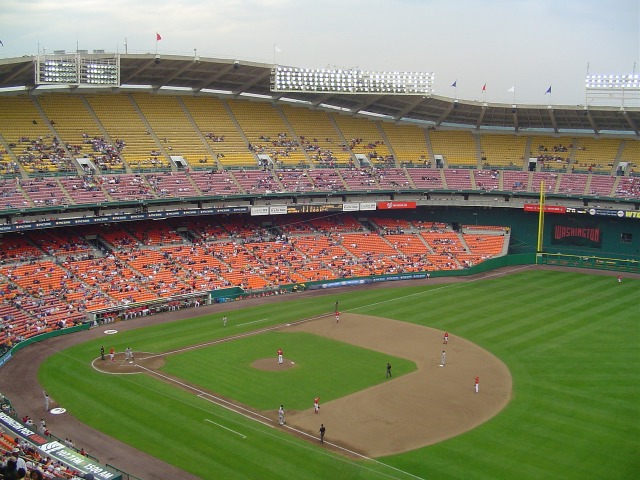 RFK Stadium history, photos and more of the Washington Senators and Nationals former ballpark