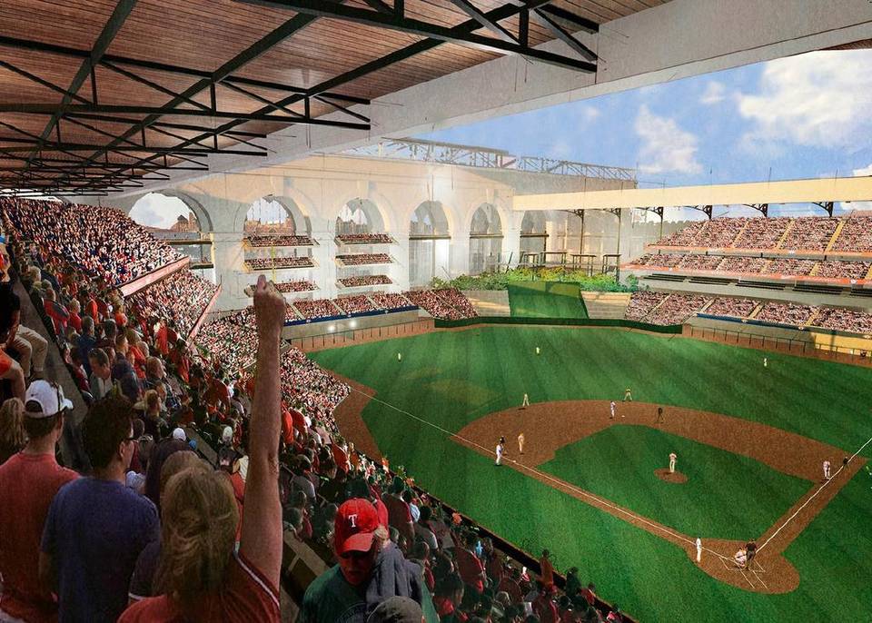 Architects selected to design new ballpark for Texas Rangers