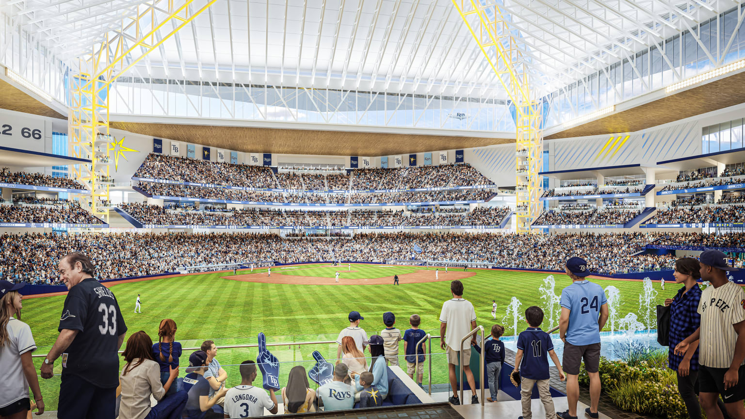 Rays release renderings of proposed new ballpark Ballparks of
