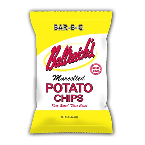 BarBQ Potato Chips Ballreich Snack Food Company