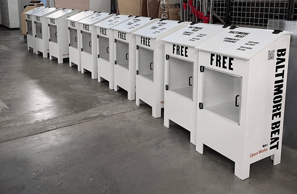 New ‘Baltimore Beat’ Boxes Double as Exchange Sites for Community