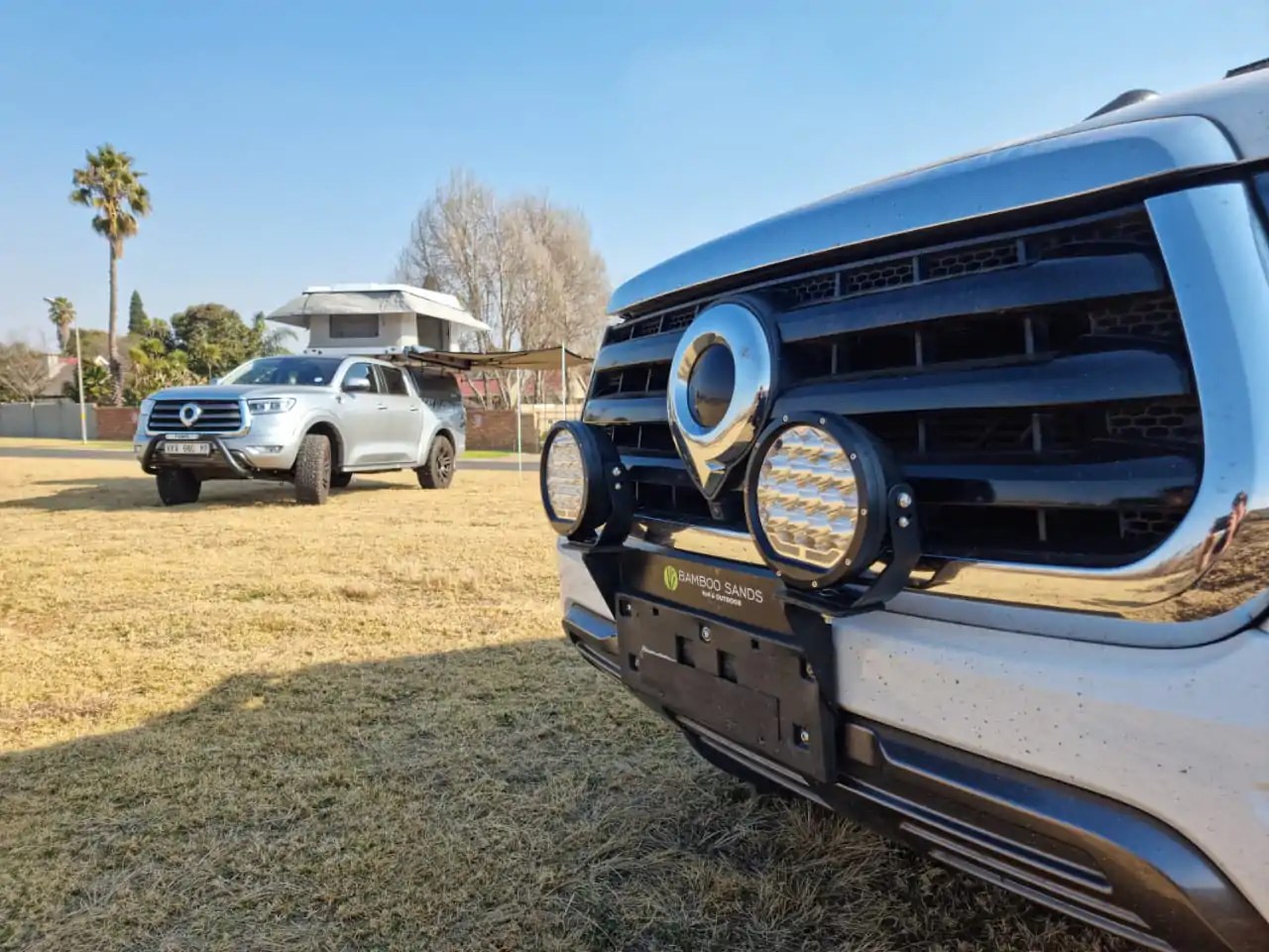 BAMBOO SANDS NUMBER PLATE SPOT LIGHT BRACKET BAMBOO SANDS 4×4 ACCESSORIES