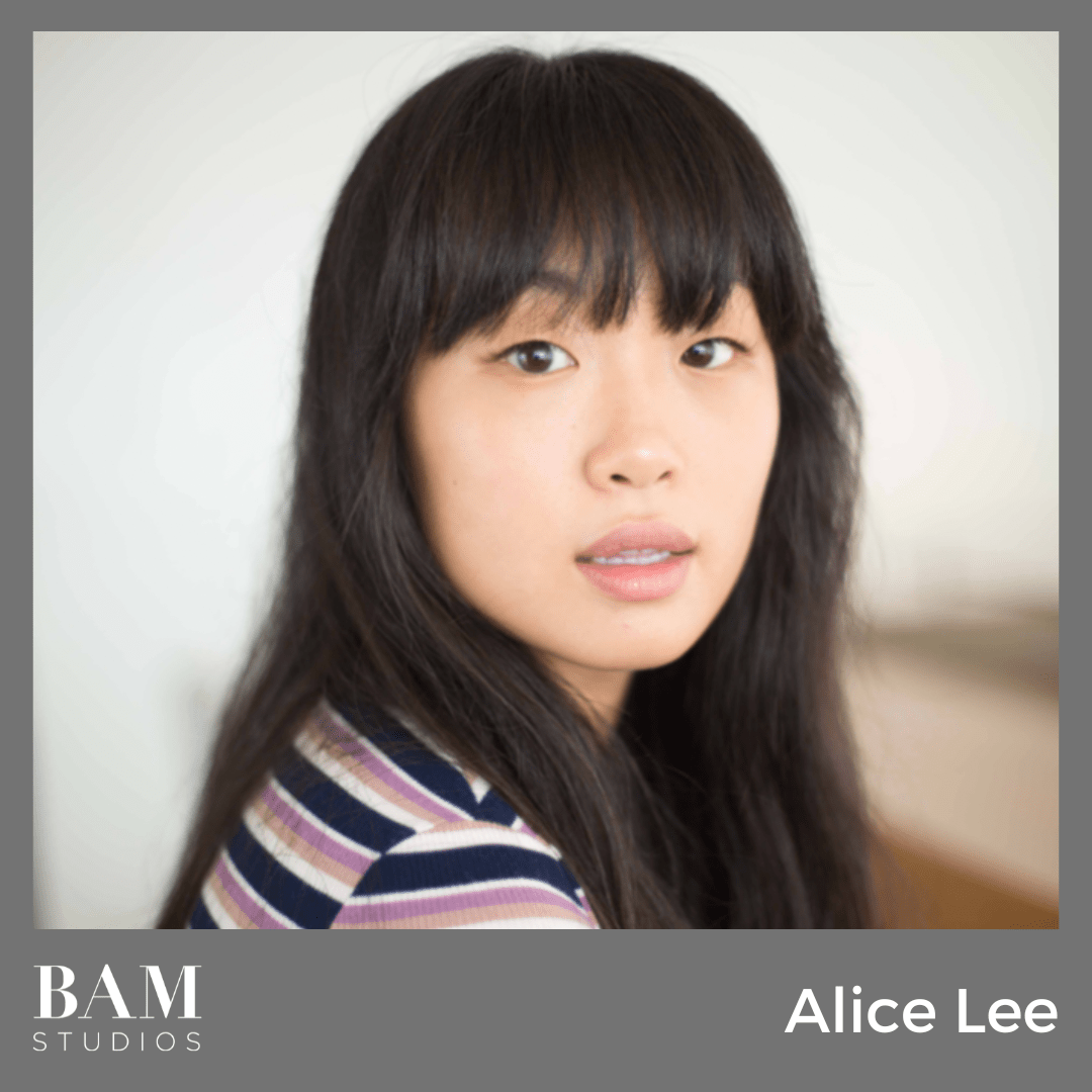 Actress Alice Lee records ADR at BAM! BAM Studios