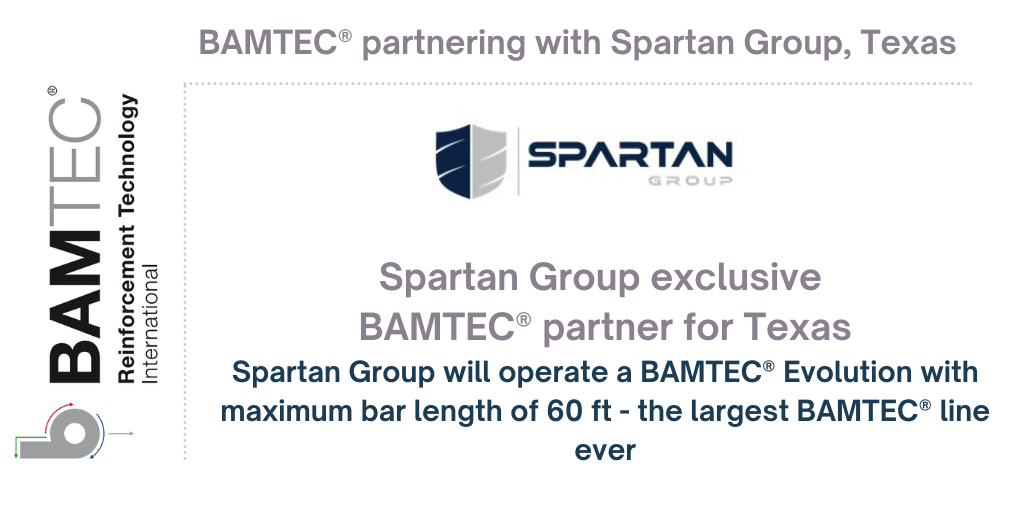 BAMTEC® most advanced rebar solution in Texas by Spartan Group