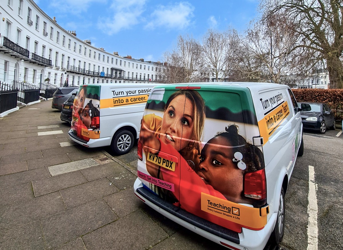 We are arriving at the event locations in style. Full vehicle wraps