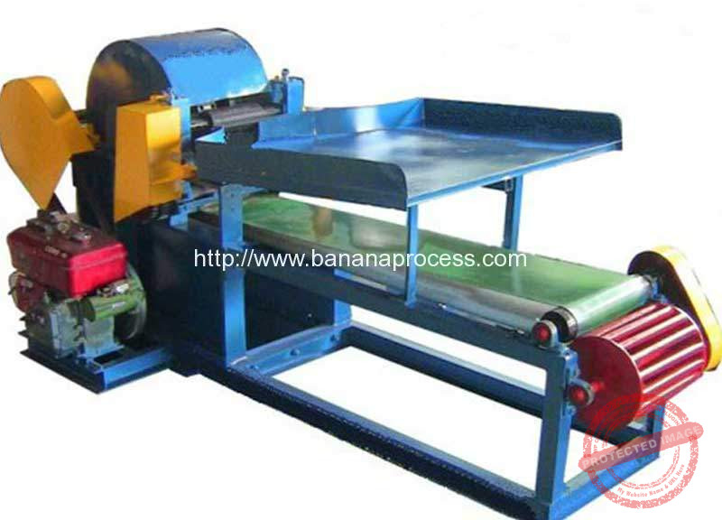 Automatic Banana Stem Fiber Extracting Machine Plantain Banana