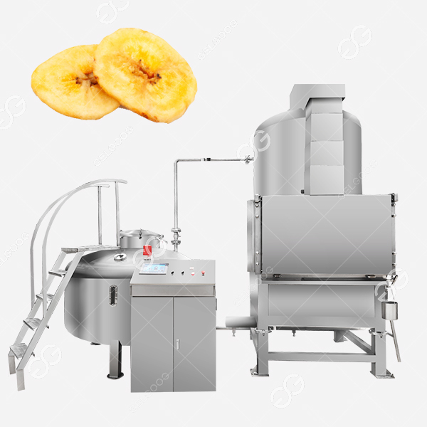 Commercial Banana Chips Vacuum Frying Machine On Sale
