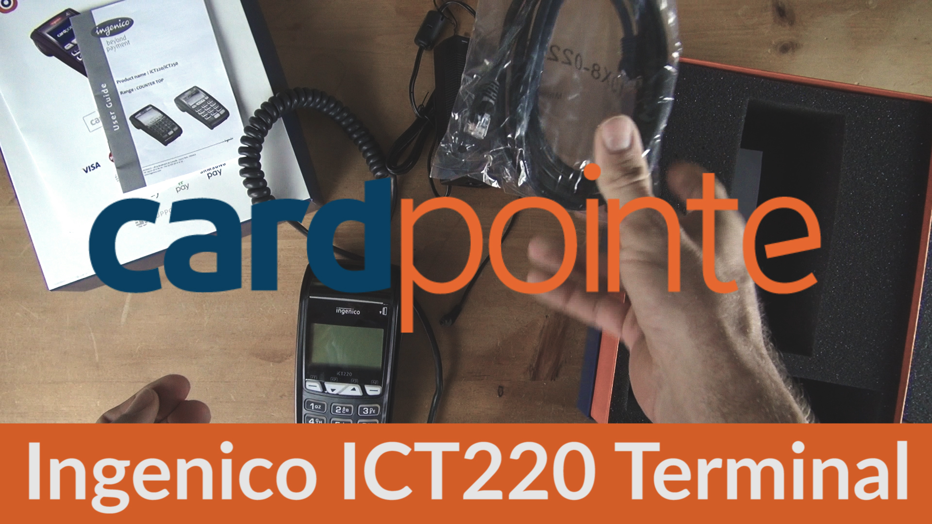 Cardpointe Terminal Ingenico ICT220 Terminal Demo