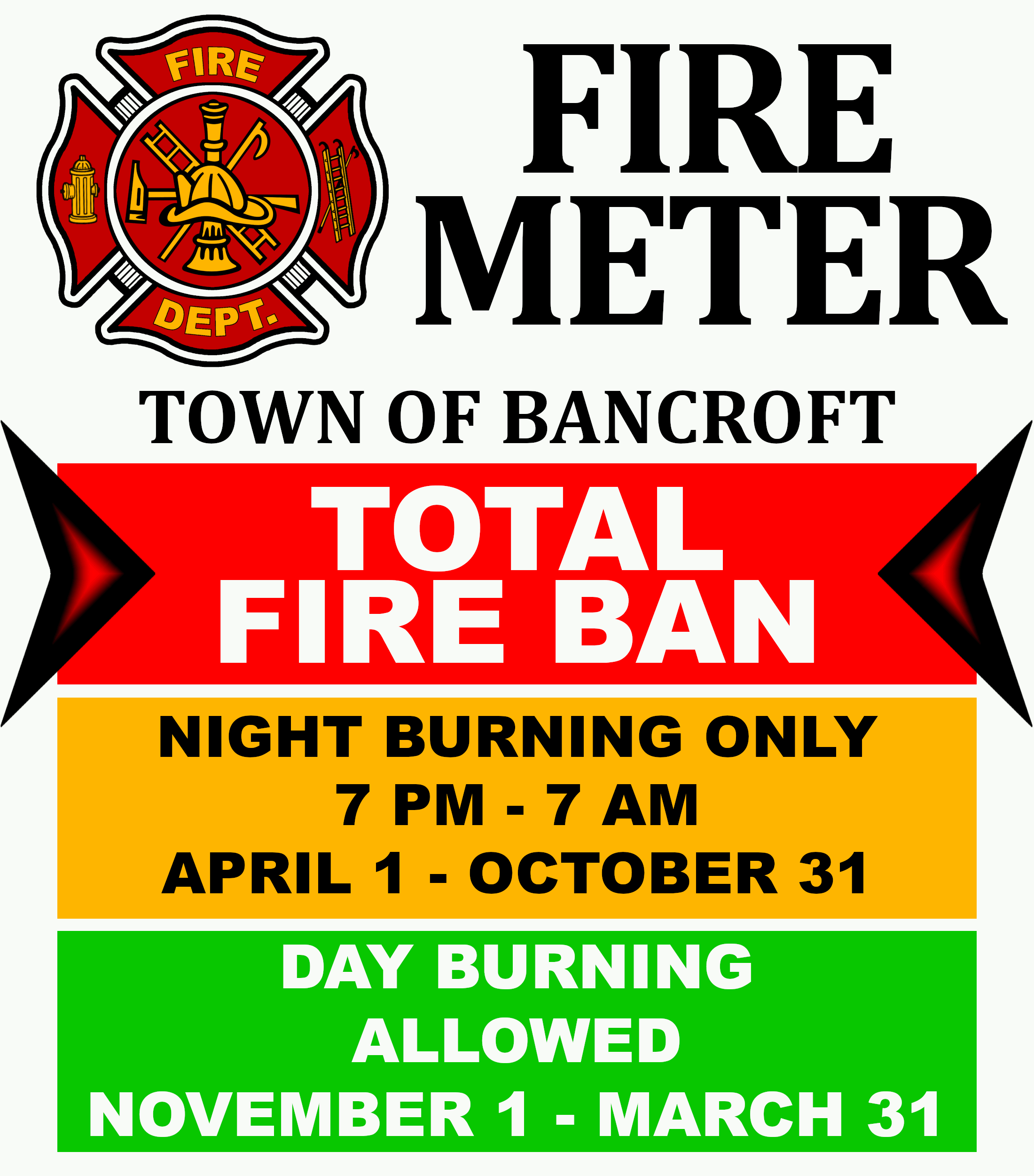March Monthly Safety Tips Bancroft Fire Department