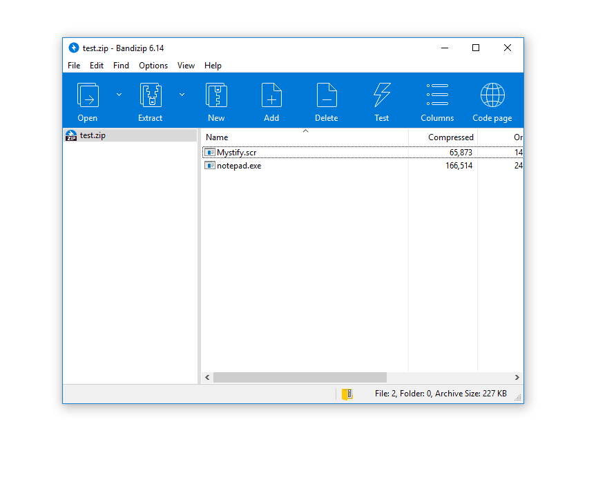 Bandizip How to copy Zone.Identifier information for malware protection