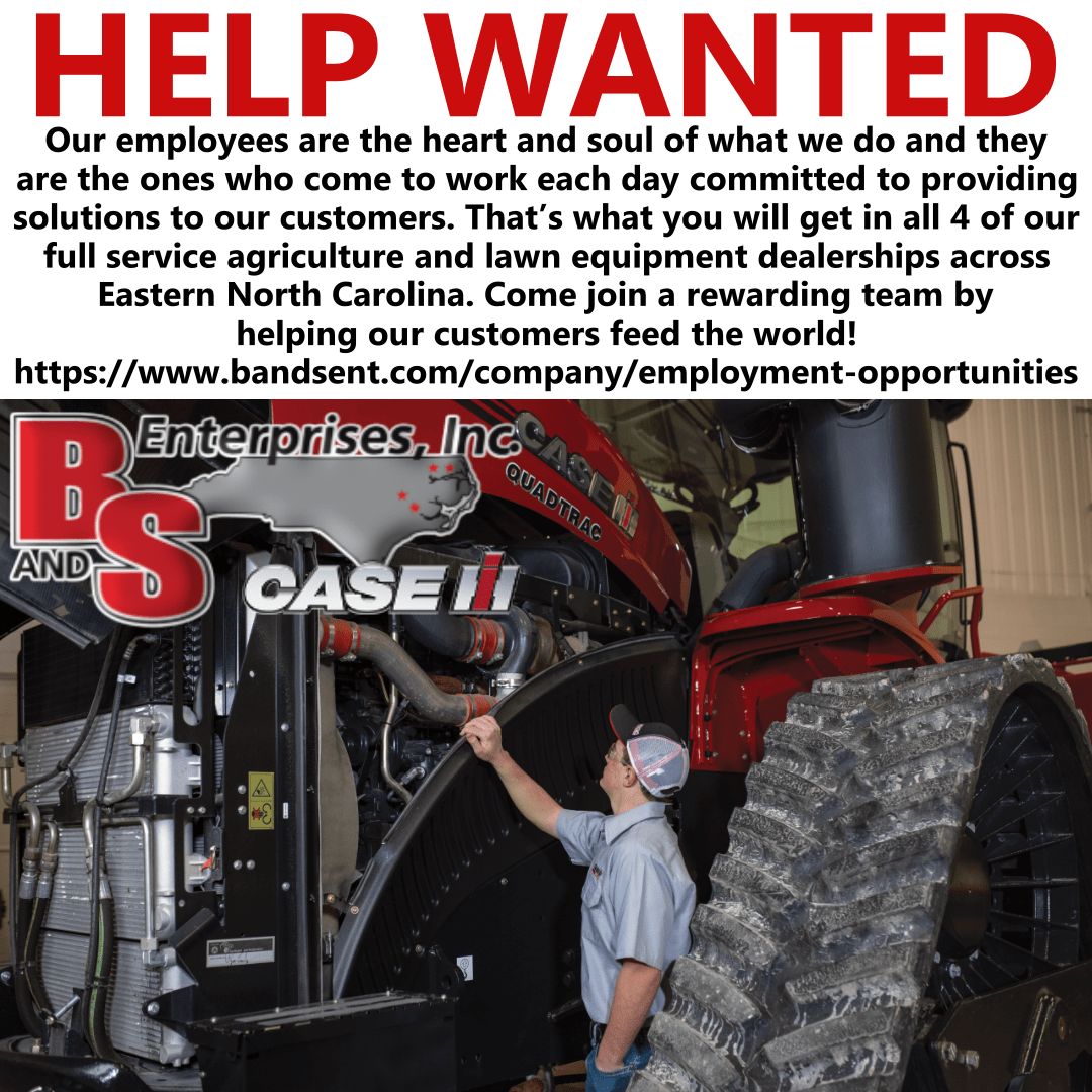 Help Wanted AG Technicians