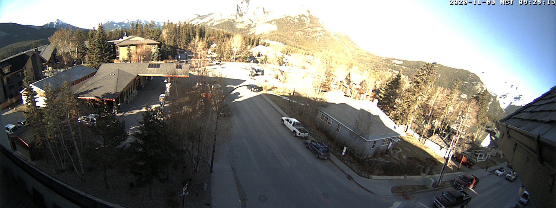 Banff Webcam Banff Lodging Company Downtown Banff Webcam