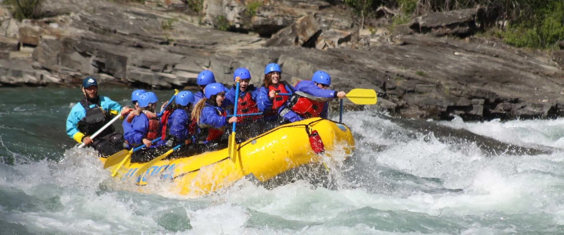 Horseshoe Canyon Whitewater Rafting Discover Banff Tours