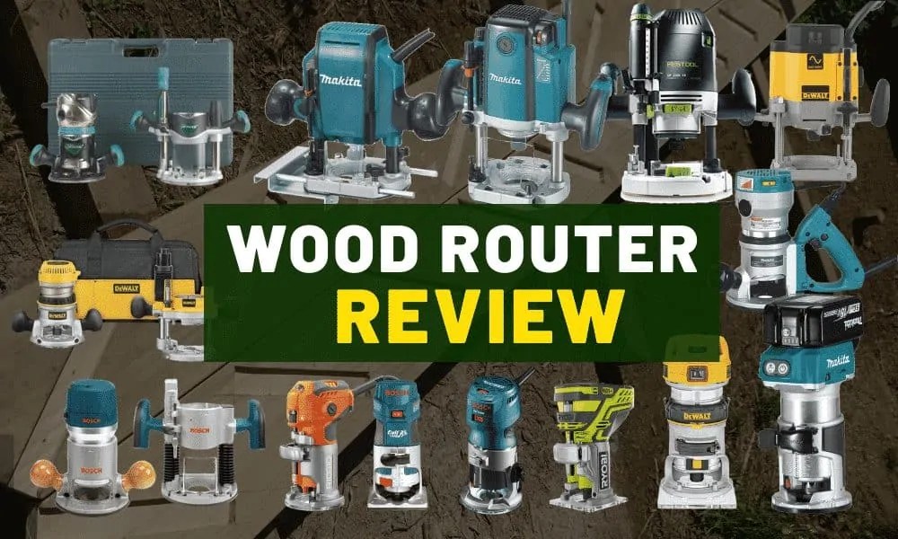 18 Best wood routers Plunge router vs Trim? (2021 review)