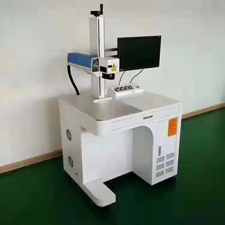 50W fiber laser marking machine for deep marking and engraving