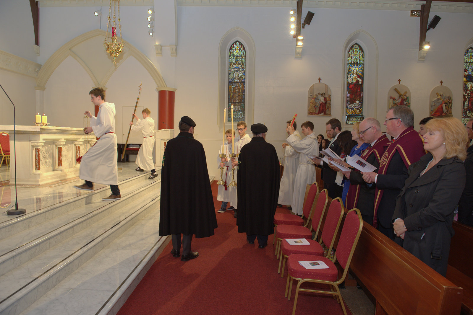 Photographs from the Bangor Celebrations commemorating the 1400th