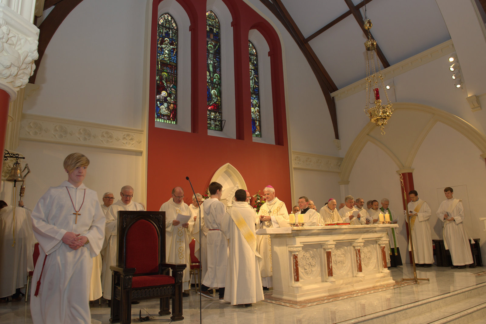 Photographs from the Bangor Celebrations commemorating the 1400th